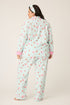 Pj Salvage Flannels Ma Cherie Cherry Print 3-Piece PJ Set
